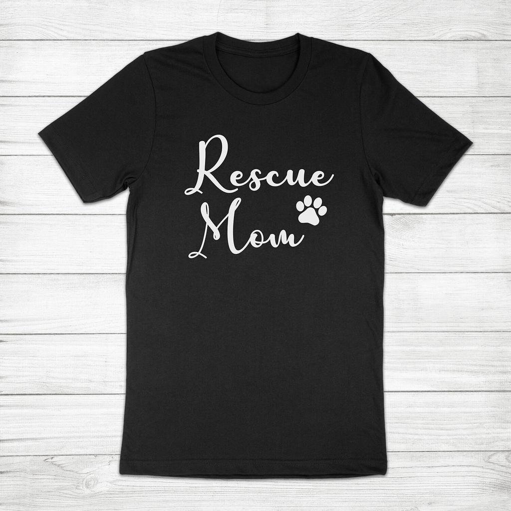 Rescue Mom Animal Rights Adopt Don't Shop Dog Cat Pet Adoption Unisex T-Shirt