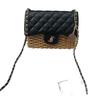 New niche metal retro single-shoulder crossbody handbag, fashionable, versatile, simple, and sophisticated small square bag
