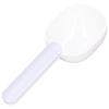 Pet Food Spoon Thickened Plastic Safe Sturdy Comfortable Pet Feeding Spoon for Dogs and PetsWhite