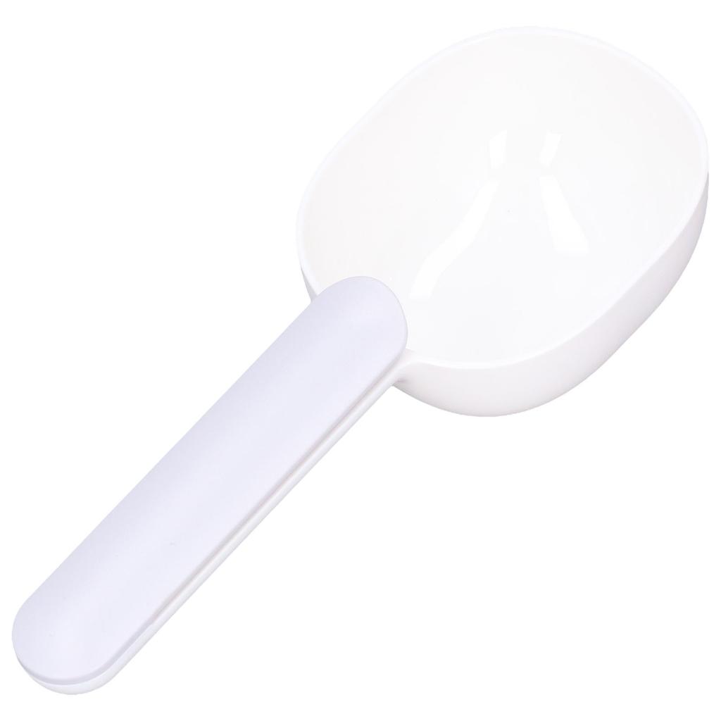 Pet Food Spoon Thickened Plastic Safe Sturdy Comfortable Pet Feeding Spoon for Dogs and PetsWhite