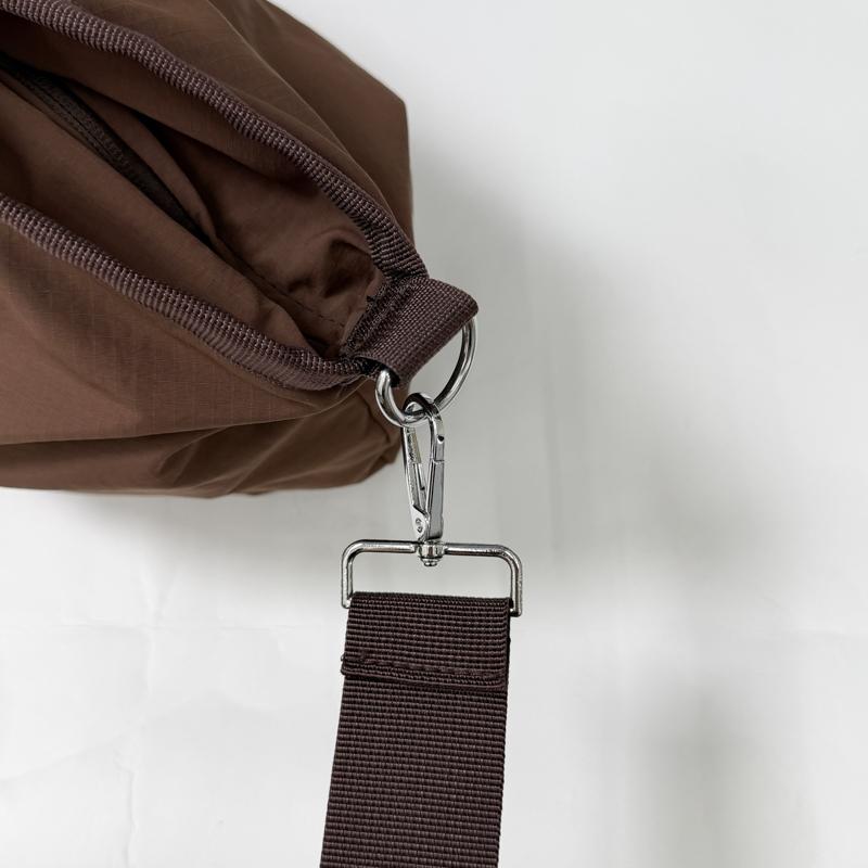 Wasserdichte Nylon-Tragetasche für Damen, große Kapazität, Umhänge-Crossbody-Handtasche mit Reißverschluss