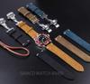 Genuine Leather Watch Bands , Vintage Top Grain Leather Watch Straps 18mm, 19mm, 20mm, 21mm, 22mm, 24mm for Seiko Citizen Orient