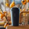 LOCK&LOCK Insulated Coffee Mug with Flip-Top Lid