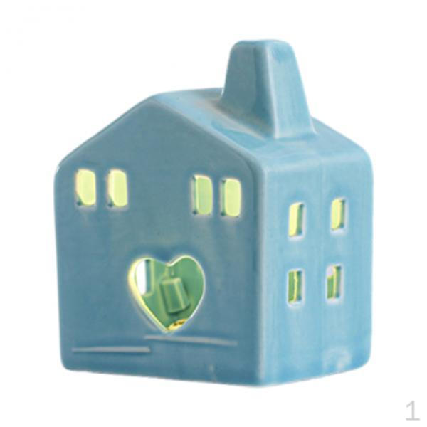 Keramik mit LED-Beleuchtung, kleine Figur.