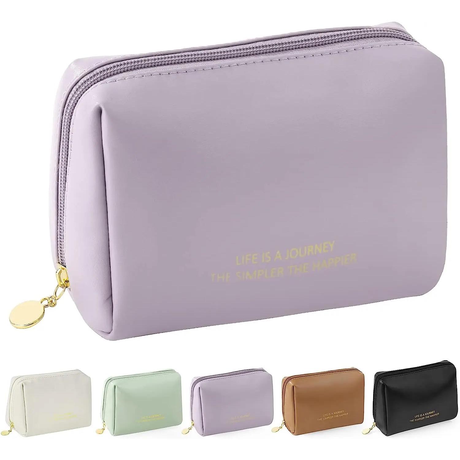 

Женская маленькая косметичка, классическая водонепроницаемая дорожная косметичка-органайзер, кошелек для макияжа, косметичка для хранения, мини-туалетные принадлежности