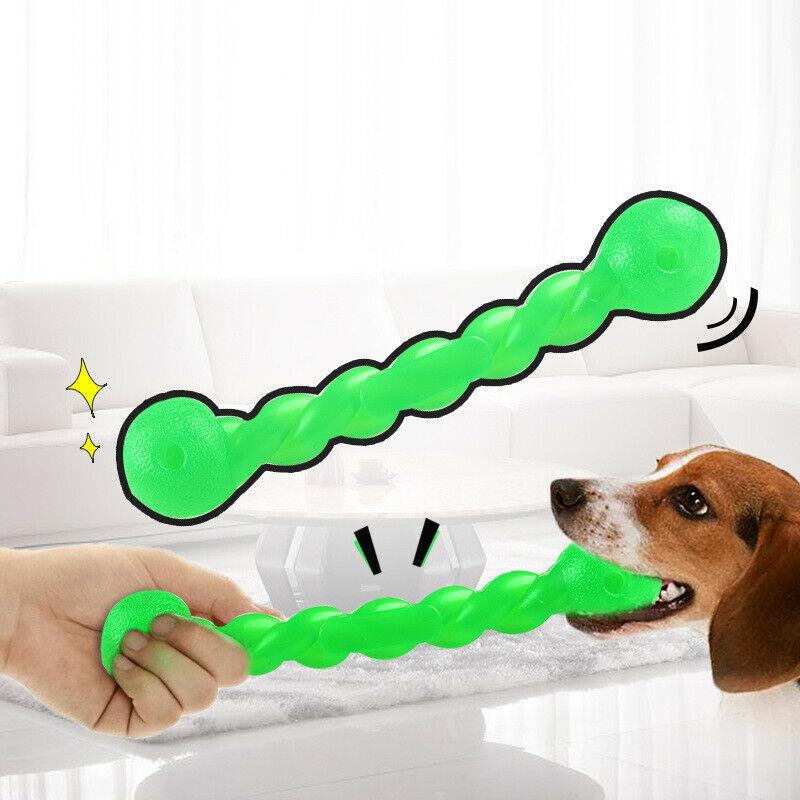 Giocattolo interattivo per l'addestramento del cane da compagnia, divertente, con molari, in gomma resistente, giocattolo per la pulizia dei denti, giocattolo da masticare di grandi dimensioni, di medie dimensioni