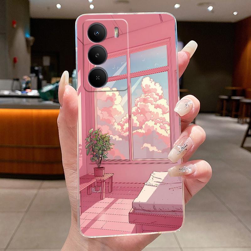 Pro telefon Realme C71 RMX5303 Pouzdro Průhledné Luxusní Drak Roztomilé Cool Kluci Dívky Měkký Kryt RealmeC71 C 71 4G Ochranný Obal