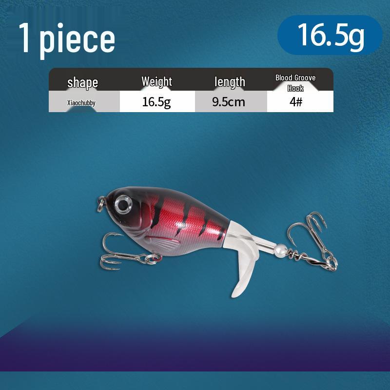 Floating Surface Tractor Lure for Freshwater Fish: Mandarin, Bass, Black Carp - Remote Casting Artificial Bait