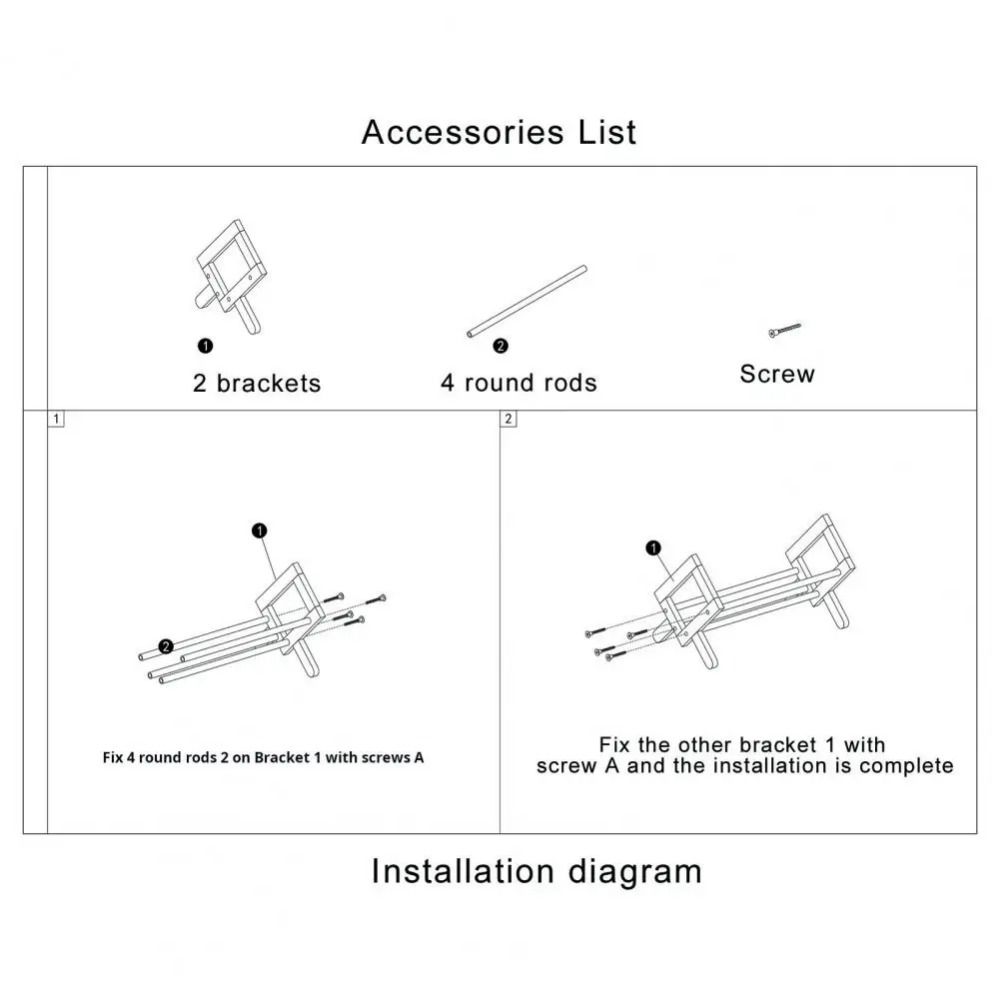 Burr Free Wood Book Display Shelf Quick Assembly Desktop Bookshelf  Picture Books