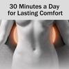 3-in-1 Back Massager Heat Vibration for Back Pain Relief Herniated Disc Stretch Support Traction Lower Back Waist Massage Pillow