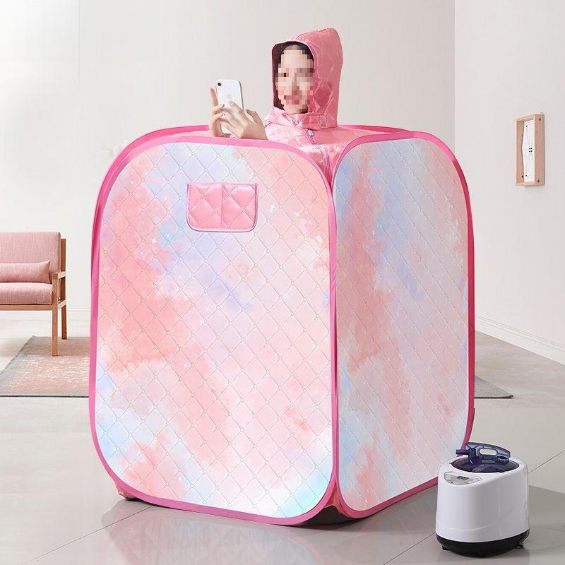 New Foldable Home Sauna: Full Body Sweat Steam Box for Postpartum Recovery