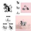 Charming Alloy Cartoon Character Brooches With Colorful Designs For Festive Winter Occasions