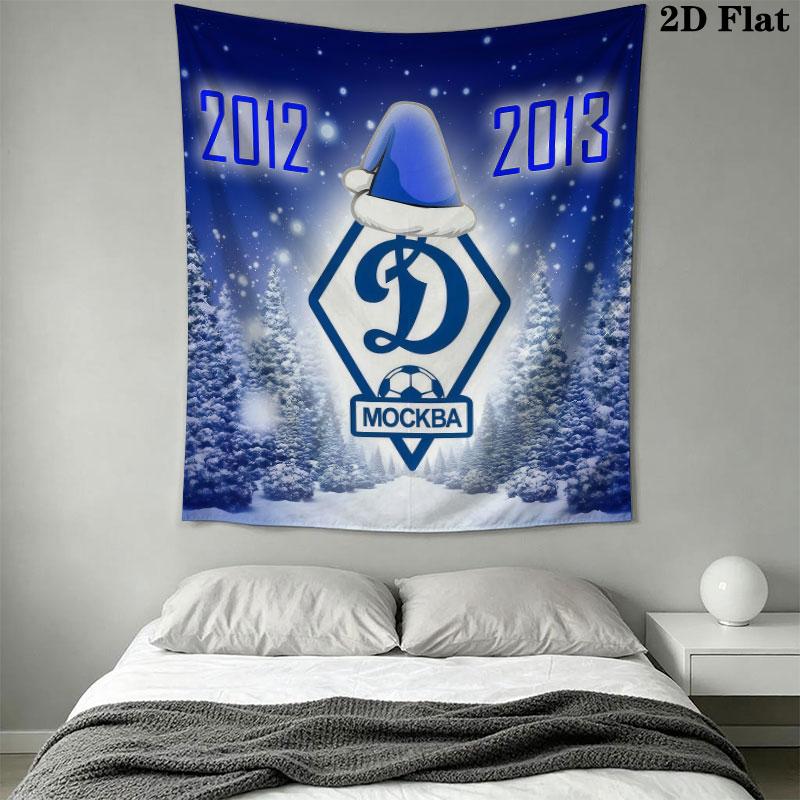 Dynamo Moscow Surge Wall Hanging Printed Fabric Blanket Decorative Tapestries for Bedroom Living Room Home Decor
