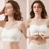 Strapless Bra for Woman Invisible Tube Tops Seamless Breathable Wireless Wedding Brassiere Push Up Bras Lingerie Sexy Bralette