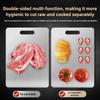 2-in-1Stainless Steel Cutting Board-Food Safe 316 Steel-Double-Sided Thick Kneading & Chopping Surface (Anti-Slip&Antibacterial)