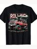 Rolling Coal Vintage Truck Turbo Brothers Mechanic Pattern Design 100 Cotton Oneck Short Sleeve Casual Printed Mens Tshirt