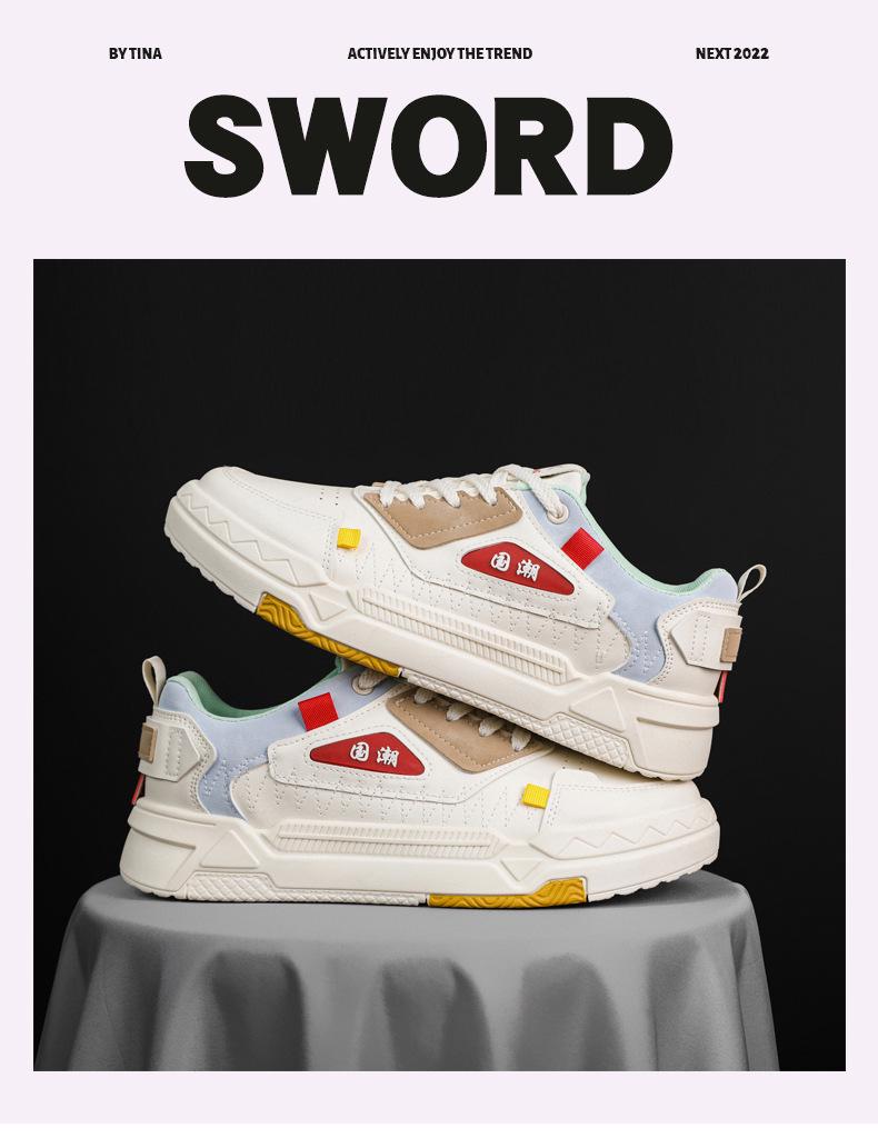 Men's Trendy Spring Sneakers: Versatile Casual Sports Shoes - Niche Original Design for Students