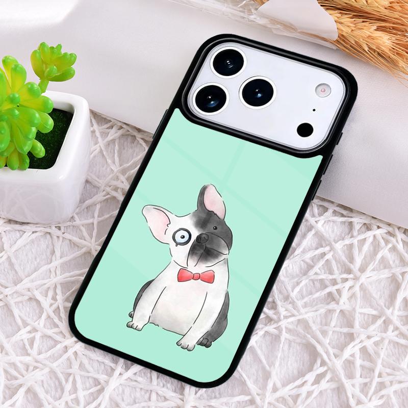 whimsical french bulldog Shockproof Phone Case for iPhone 17 Air 16e 15 11 12 14 13 Pro Max Cover Coque