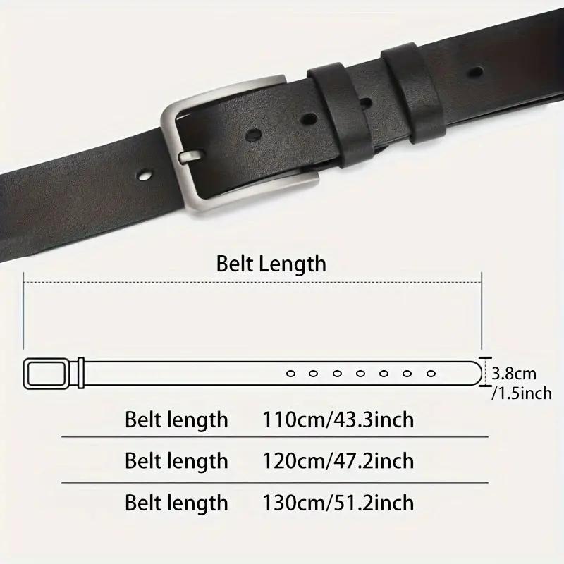 Genuine Leather for Men High Quality Men Belts Alloy Pin Buckle Adult Luxury Brand Jeans Business Casual Waist Male Strap Brand