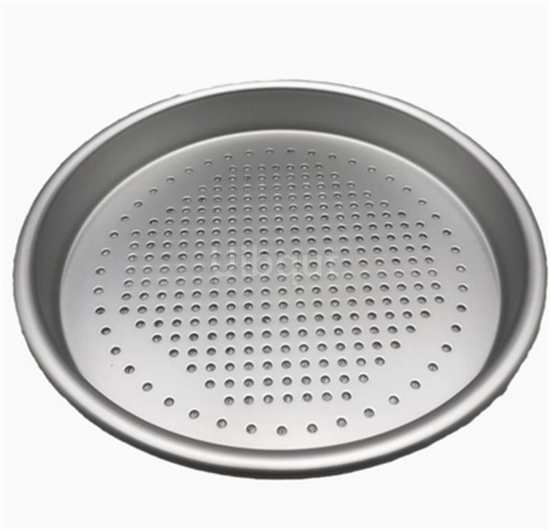 6 7 8 Inch Leaky Round Bread Aluminium Pizza Pan Pie Tray Mold Steaming Plate Cookie Cooling Net DIY Baking Gadgets And Tools