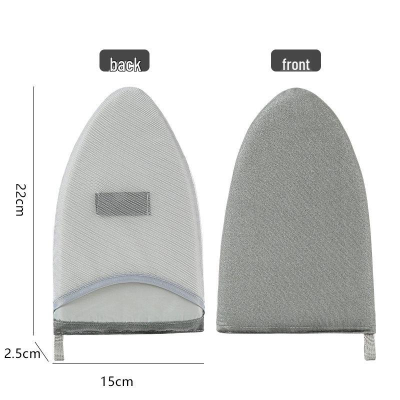 Compact Household Ironing Board with Insulation Pad & Anti-Scald Gloves for Safe Ironing