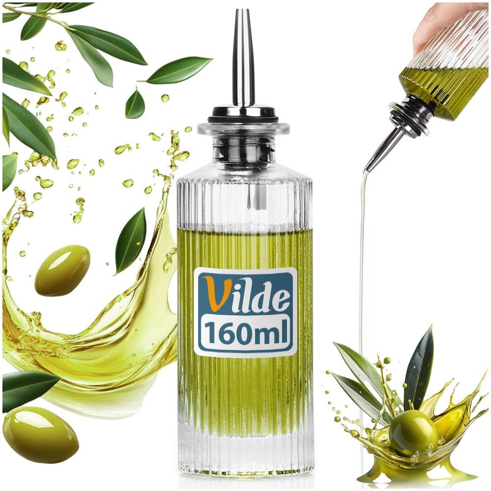 Glass bottle for oil and vinegar 160 ml