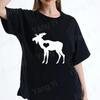 Mode Kamel Hirsch Entworfen von Love Walk Print T-Shirt Lässig Kurzarm Grafik-T-Shirt Unisex Locker Harajuku Baumwoll-Oberteile