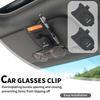 Car Sun Visor Organizer Sunglass Holder Glasses Clip Accessories For Skoda Octavia Rapid Kodiaq Superb Derivative Karoq Fabia Ka  BS2