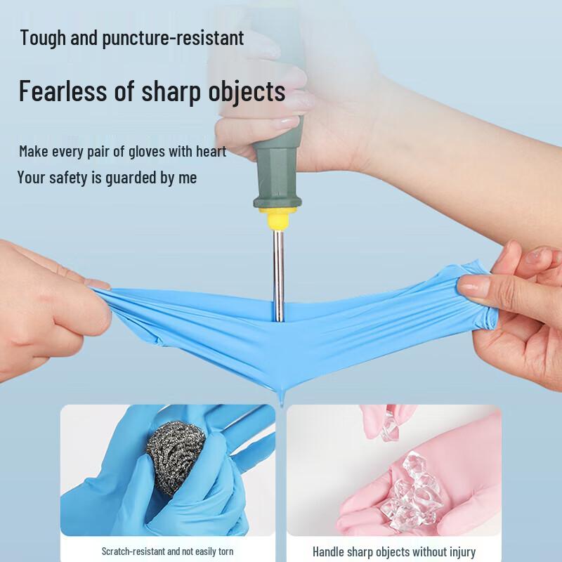 CHAHUA Nitrile Household Cleaning Gloves