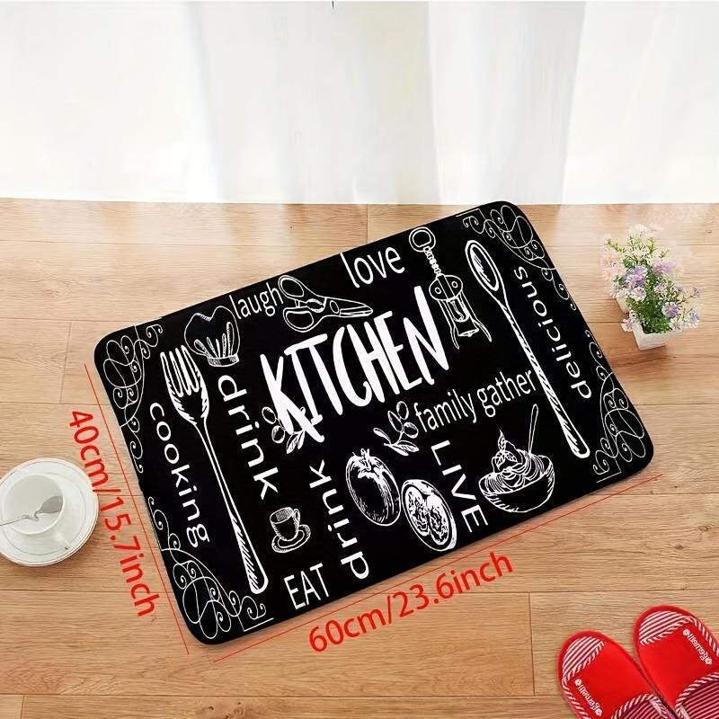 1PC Kitchen Charactor Pattern Kitchen Rugs Non-Slip Door Mats Pop Living room Rugs Bath Mat Carpet for Home Sink Laundry Decor
