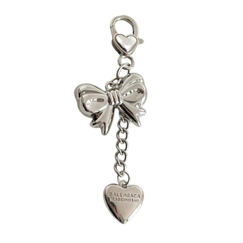 Strawberry Pendant Keychain Delicate Fruit Pendant Keyring Mobile Phone Pendant Strap Lanyard DIY Backpack
