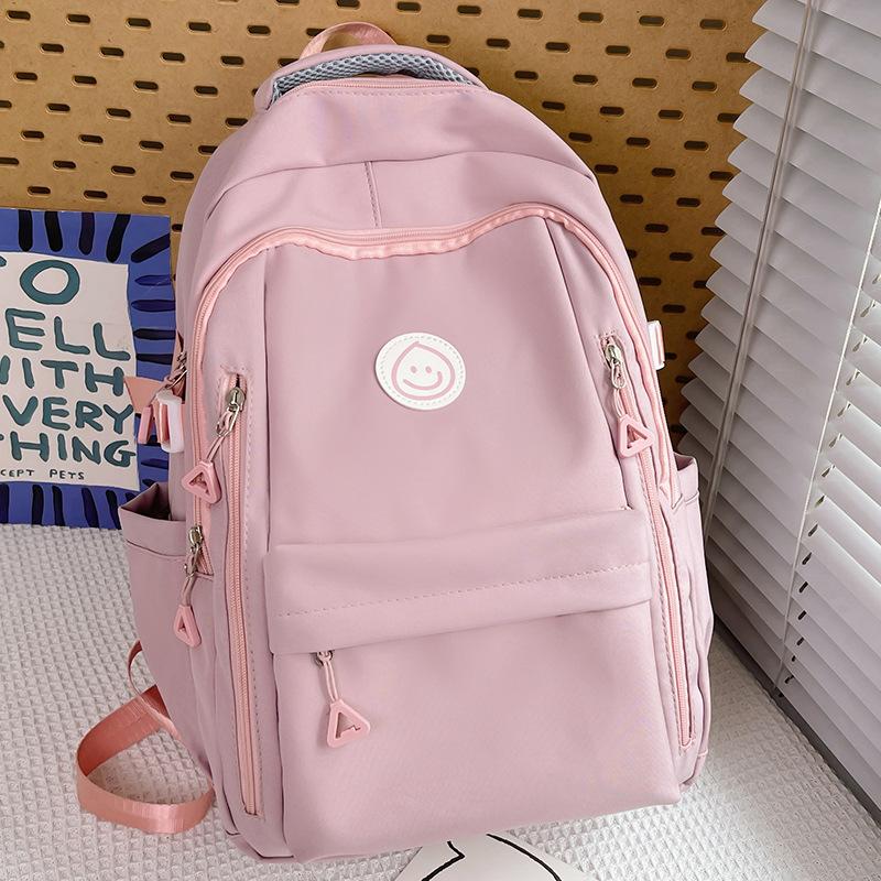 School bag, girls, college students, backpacks, middle school students, high quality fashion, junior high school students, elementary school students