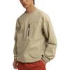 Salomon Slate Series Round Neck Logo Loose Long Sleeve T-Shirt Men T-Shirts Beige C28138