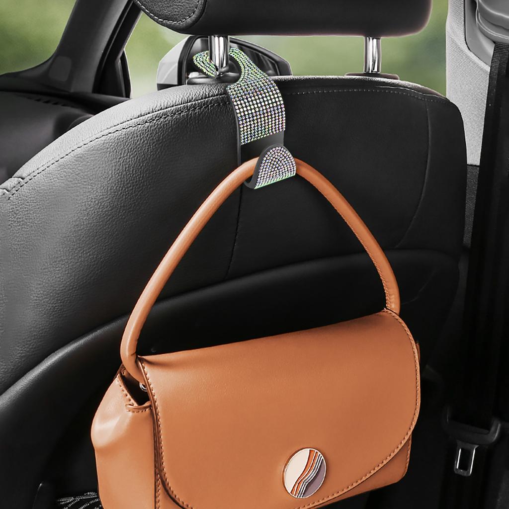 1PC Car Seat Headrest Hook for Auto Back Seat Organizer Hanger Storage Holder for Handbag Purse Bags Coats Universal