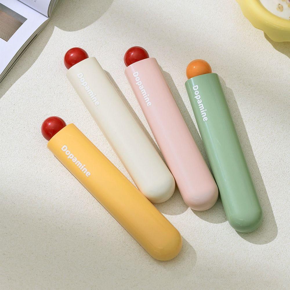 With Storage Box Student Flatware Set Dopamine Style Chopstick Spoon Camping Cutlery Set  School