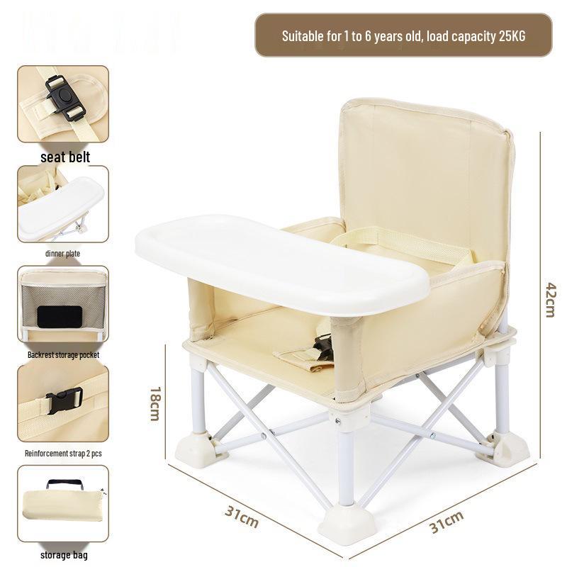 Kids' Portable Folding Chair for Camping, Dining, Beach, and Photography.