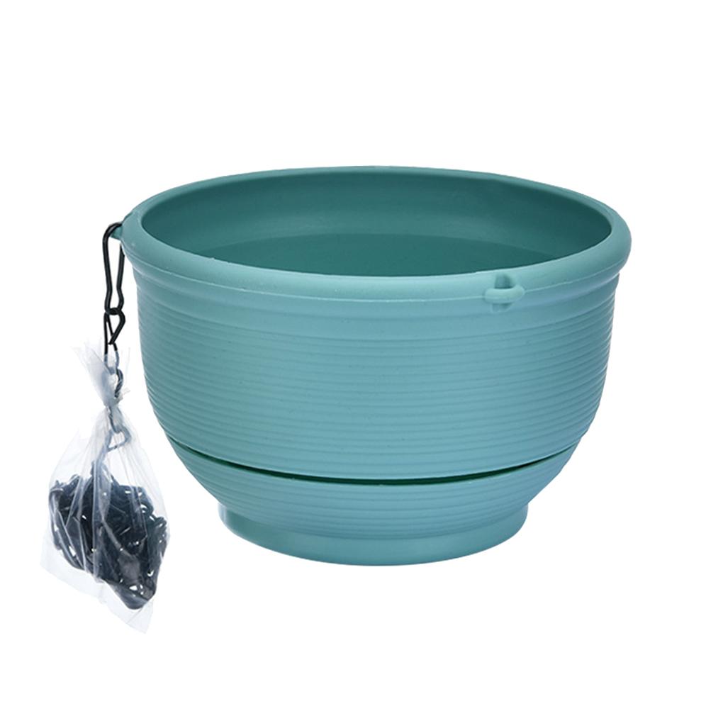 Flower Plants Pot Hanging Pots Planting Seedling Storage Holder Decoration Garden Planter Basket for Patio Greenhouse