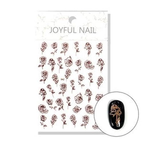 

Rose Gold Nail Sticker 842 (S6179403) basic