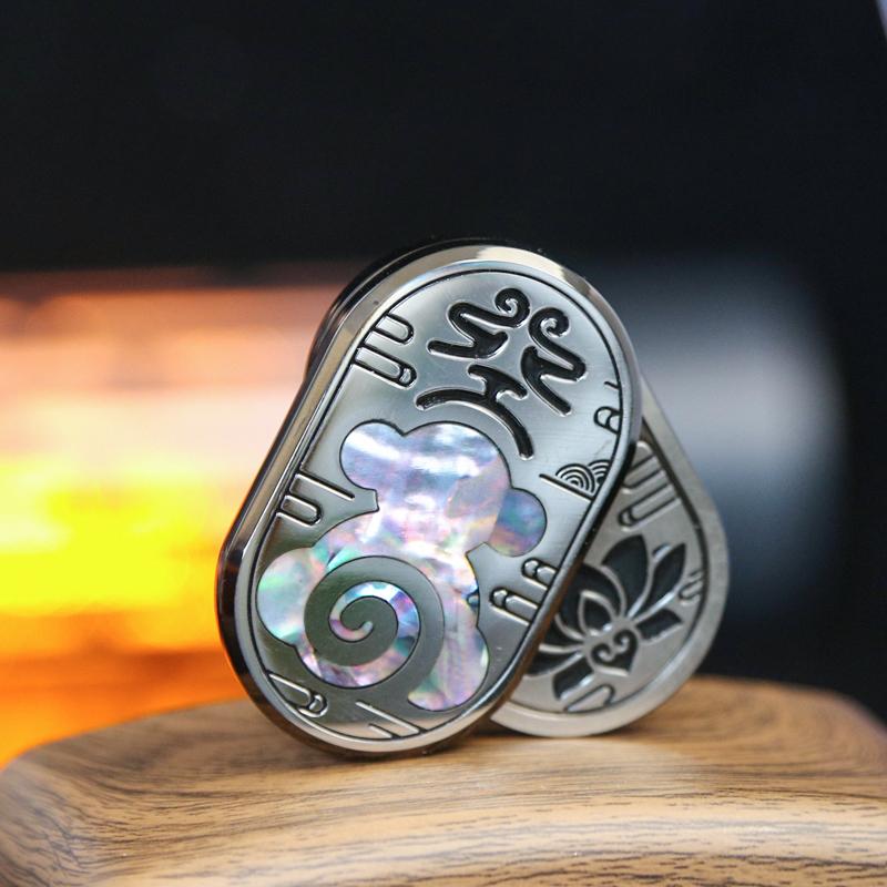 ZSTB Wu Kong Mechanic Fidget Slider  Autism Metal EDC Fidget Toys Office Desk Toys Anxiety Stress Relief Toys Adult Gift