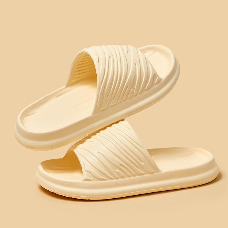 

Легкие тапочки на мягкой подошве, женские летние домашние нескользящие шлепанцы с облаками для ванной комнаты, женские сандалии 2024, пляжные шлепанцы больших размеров 44-45 жёлтый