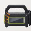 Solar Flashlight Rechargeable Outdoor Waterproof Spotlights LED Work Light Searchlight Light for Camping Emergencies
