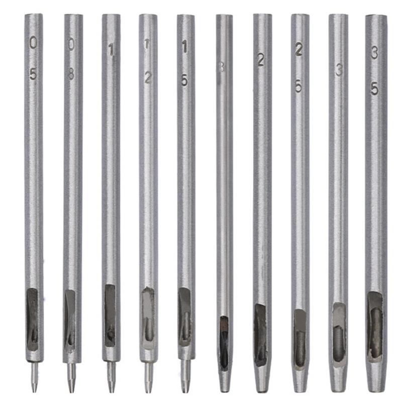 Hohler Lederlochstanzer Werkzeug Schwerlastlegierung Rundlochstanzer Werkzeug