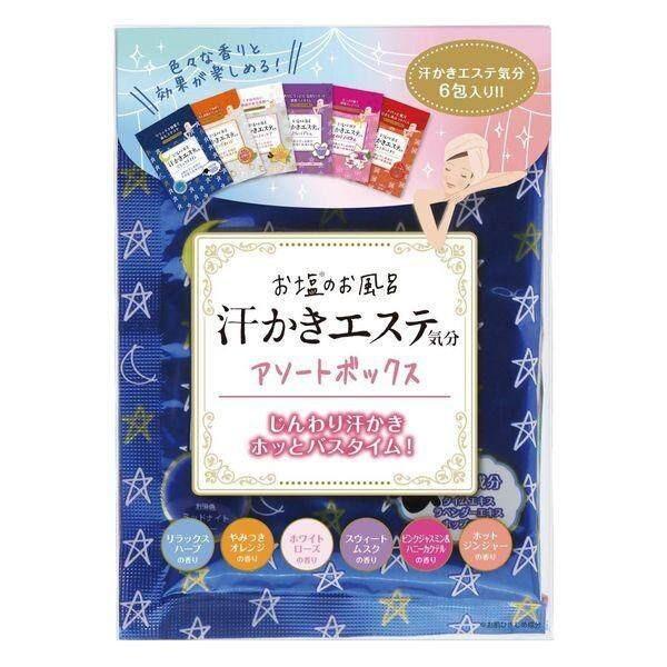 Soapmax Asekaki Esthe Kibun Assorted Box Bath Salt 1 Box 35g6 Packets