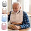 Waterproof Adult Bib Washable Eating Smock Comfortable Elderly Bib  Messy Eating