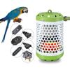 Lâmpada de Conservação de Calor para Animais de Estimação Papagaio Anti-Queimadura Luzes de Aquecimento para Papagaio Aves Pequenas/Rãs/Cobra