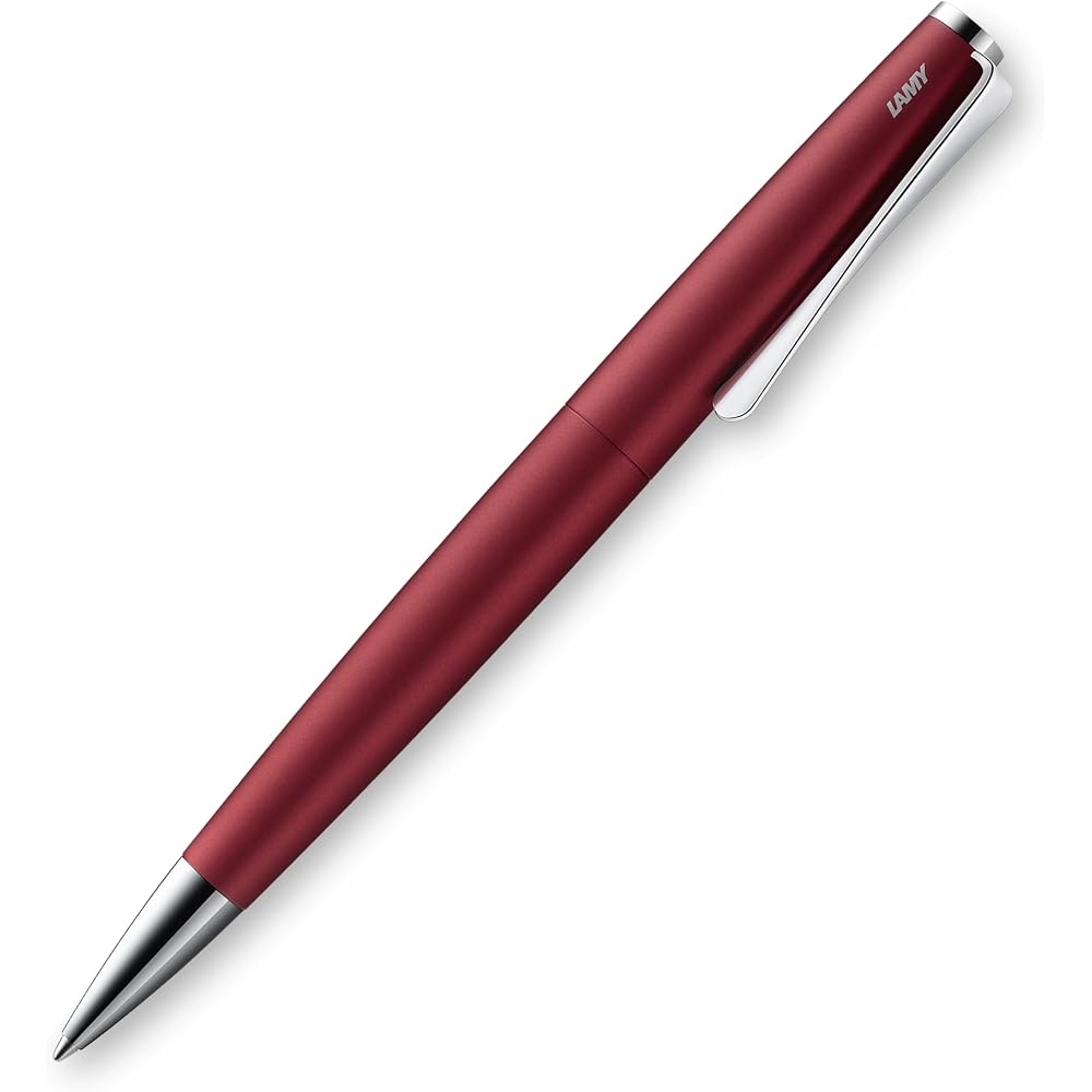 LAMY L267RR Lamy Ballpoint Pen, Oil-based Studio, Royal Red
