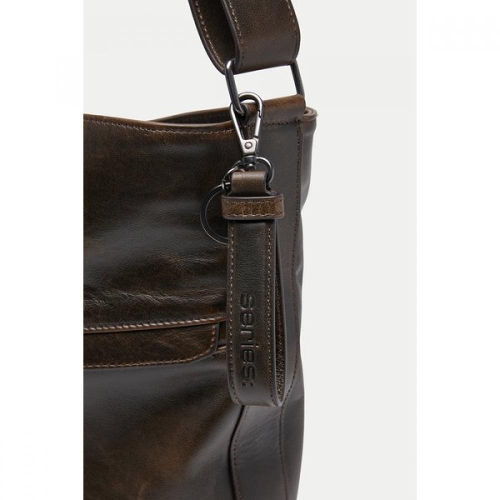 Series Leather Cross Bag  Ssbax25531brd 