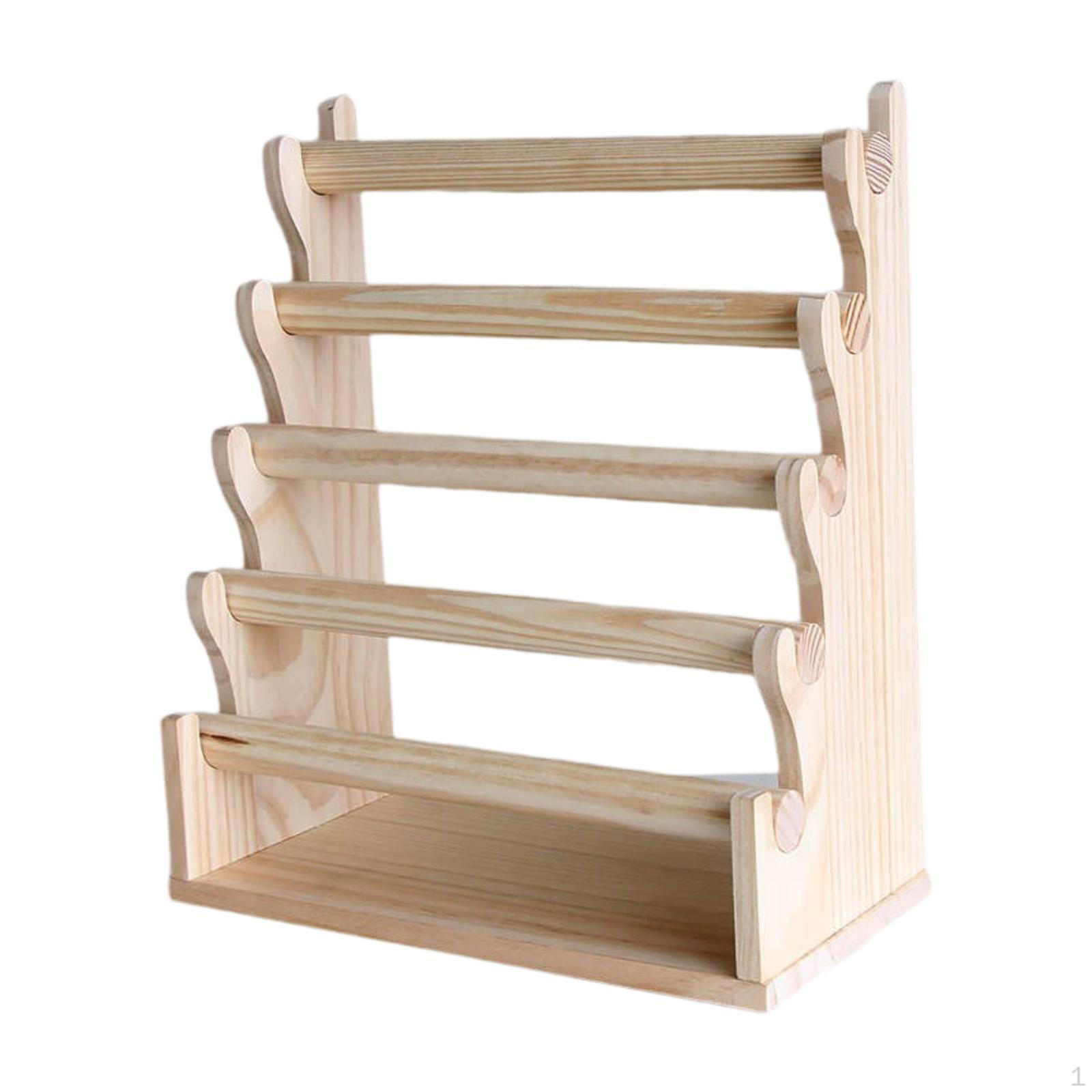 

Подставка для ювелирных браслетов, органайзер для резинок для волос, витрина для розничного магазина Wood