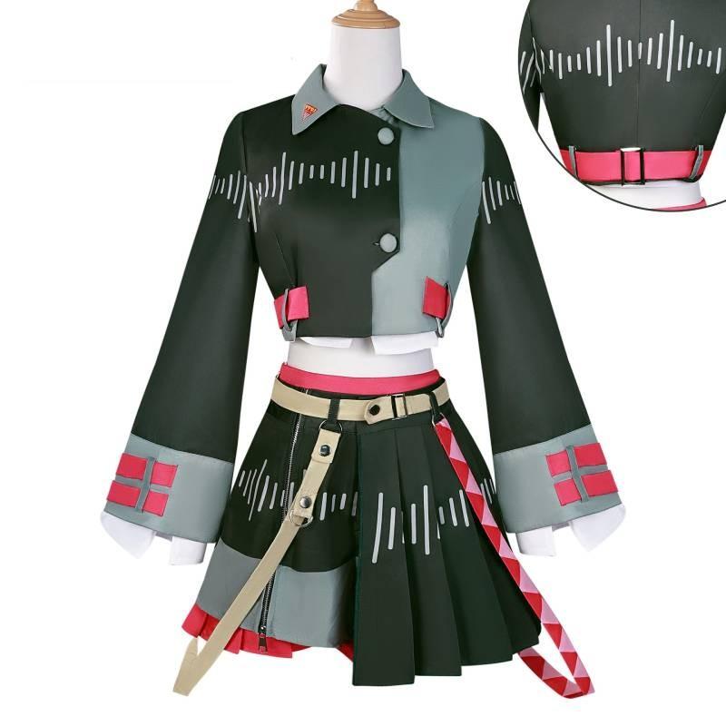Role Teto Kasane Playing Costume Shoes Accessories For Gaming Fans Anime