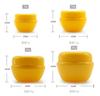 HJ Refillable Cream Containers, Storage Containers, Small Divided Bottles, Leak-Proof Mini Travel Bottles (30g, Pack of 30)